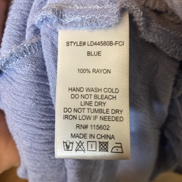 Lush Knit Blue Dress - Picture 3 of 3